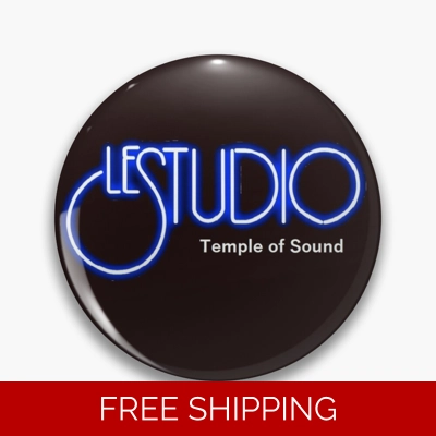 Le Studio Pin A Black Original logo White & Blue TOS